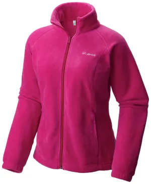 Columbia Women Red Benton Springs Fleece Jacket