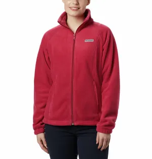 Columbia Women Red Benton Springs Fleece Jacket