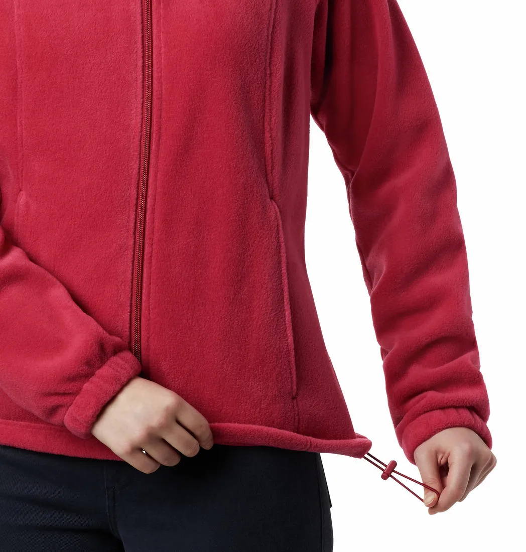 Columbia Women Red Benton Springs Fleece Jacket