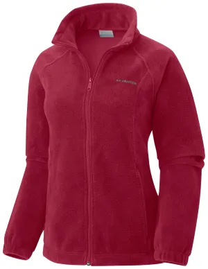 Columbia Women Red Benton Springs Fleece Jacket