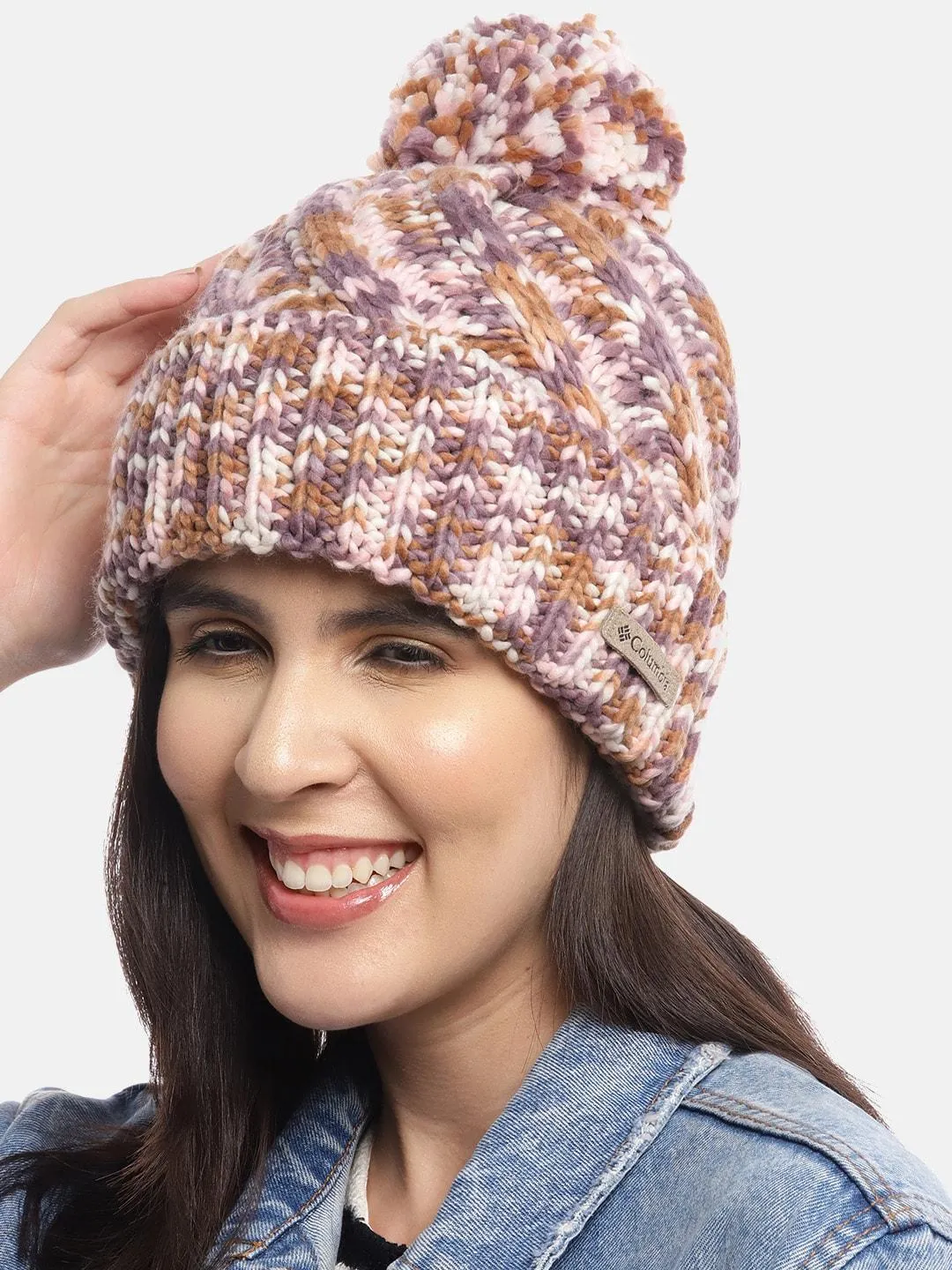Columbia Women Red Bundle Up Beanie