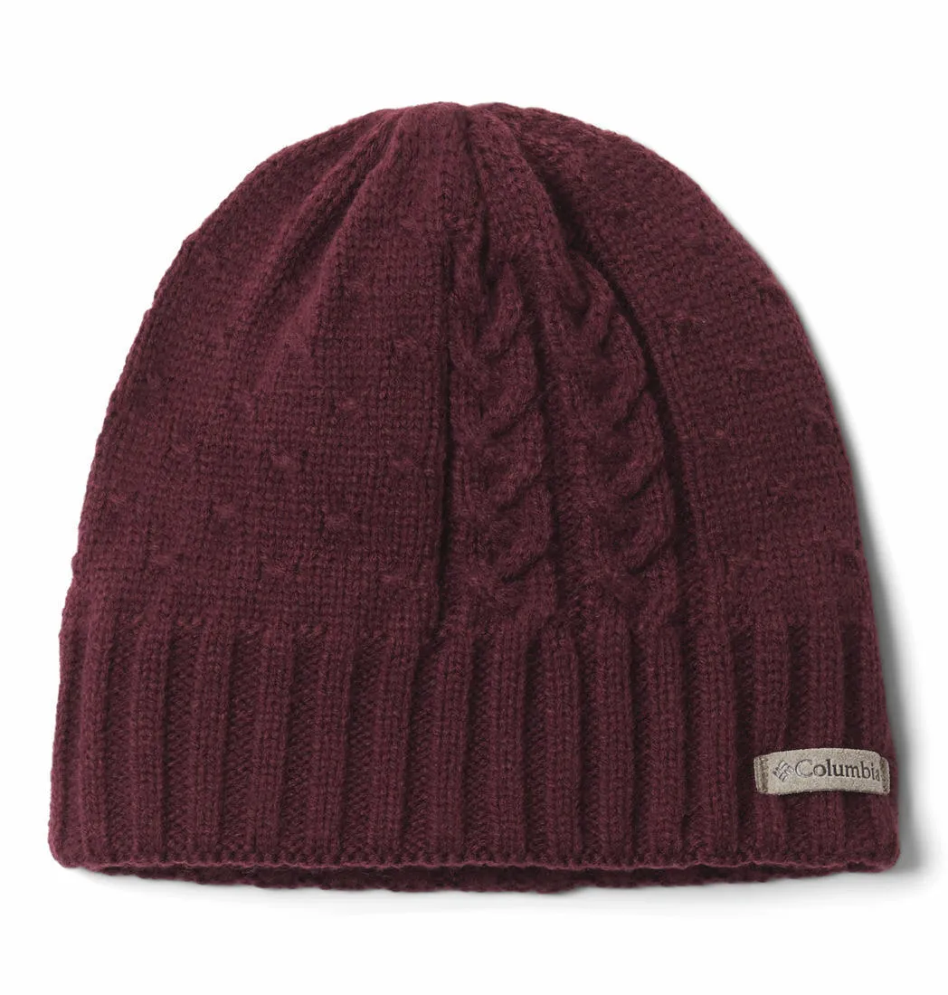 Columbia Women Red Cabled Cutie II Beanie