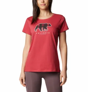 Columbia Women Red Daisy DaysGraphic Tshirt