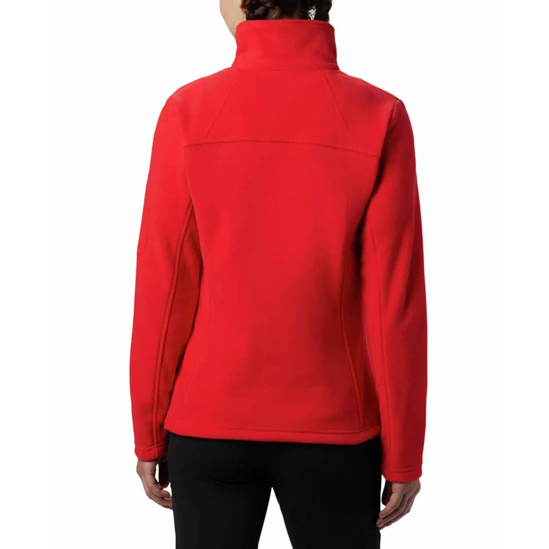 Columbia Women Red Fast Trek II Fleece Jacket