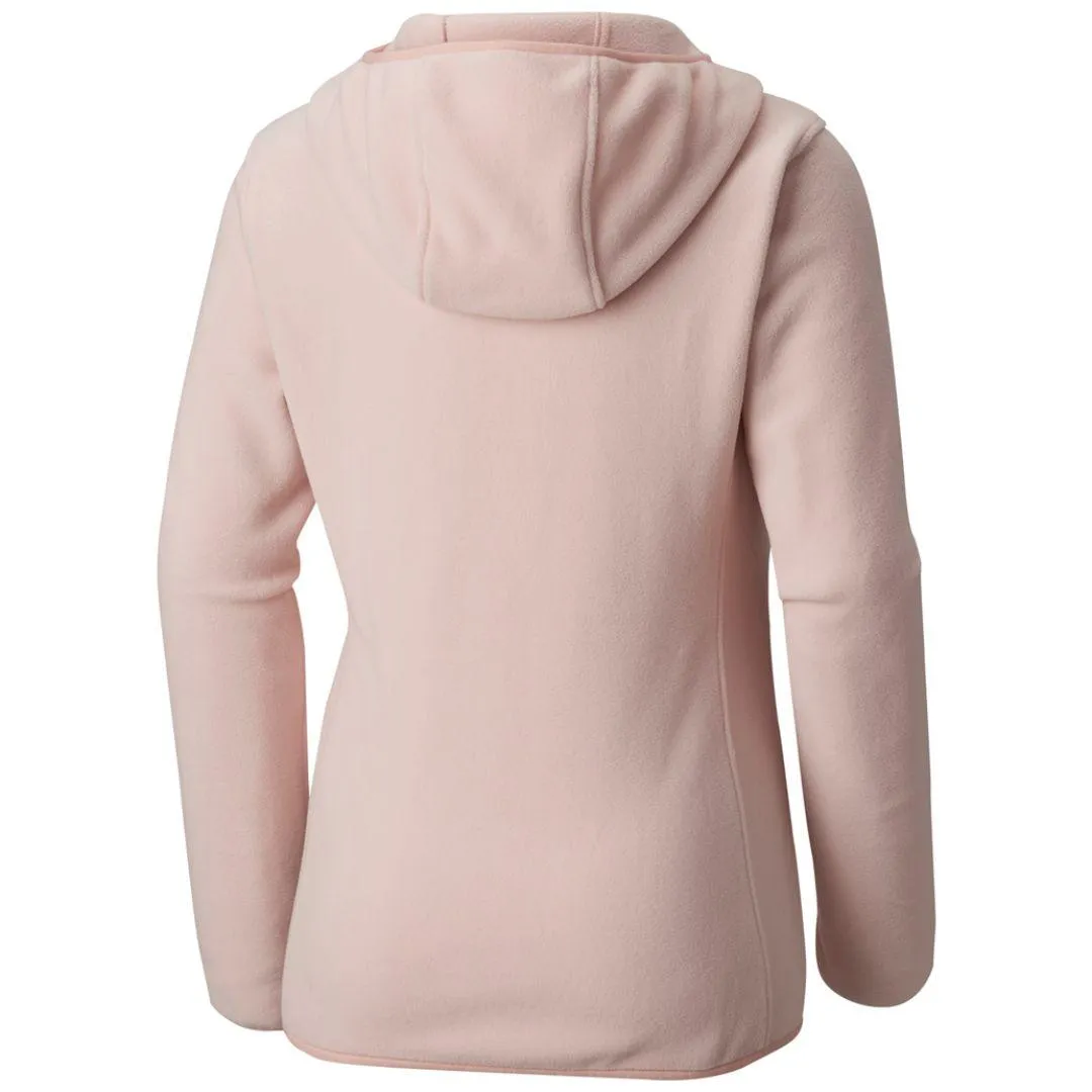 Columbia Women Red Fuller Ridge Hooded Fleece Jacket