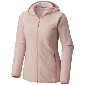 Columbia Women Red Fuller Ridge Hooded Fleece Jacket