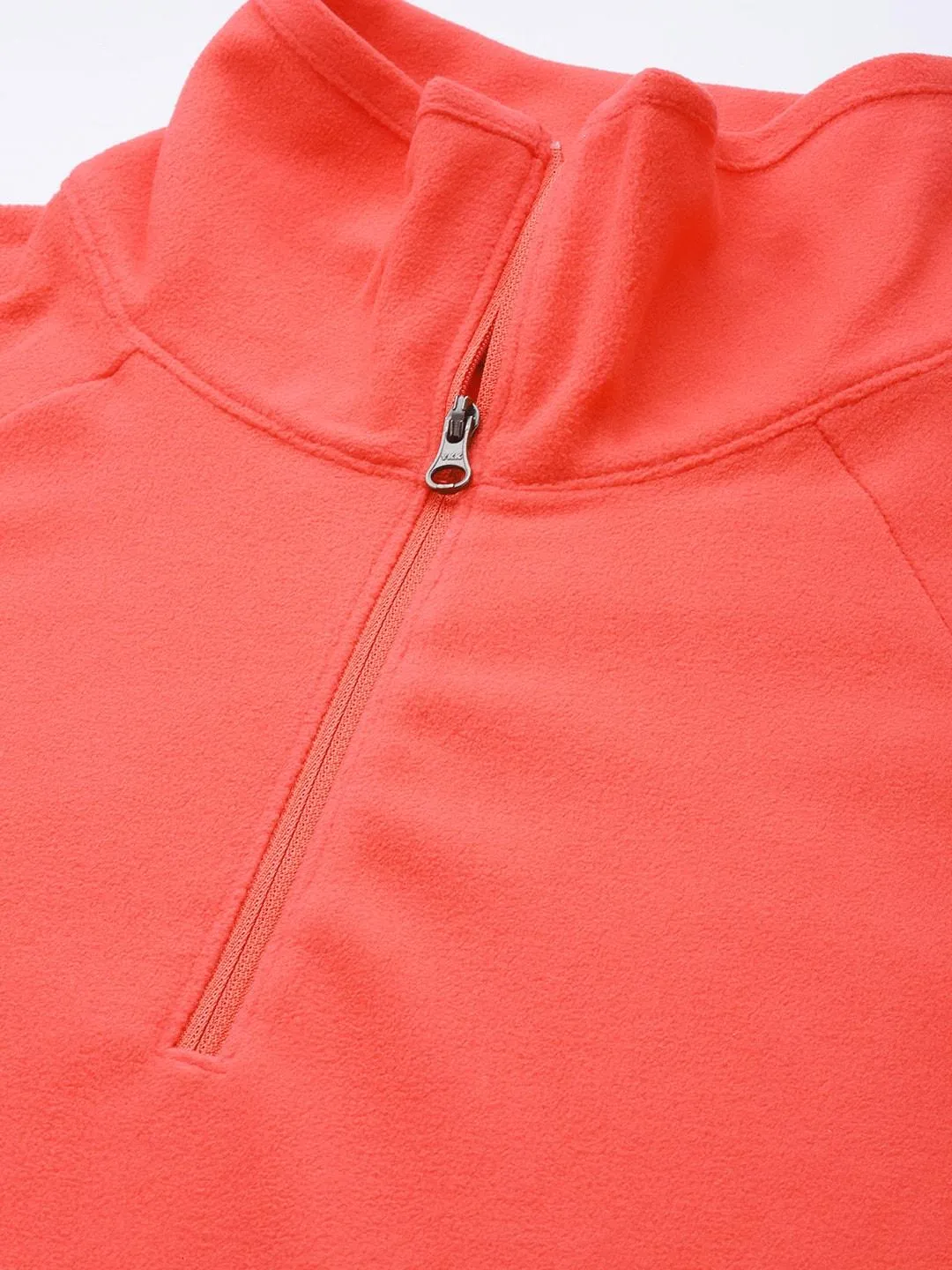 Columbia Women Red Glacial IV Half Zip Fleece