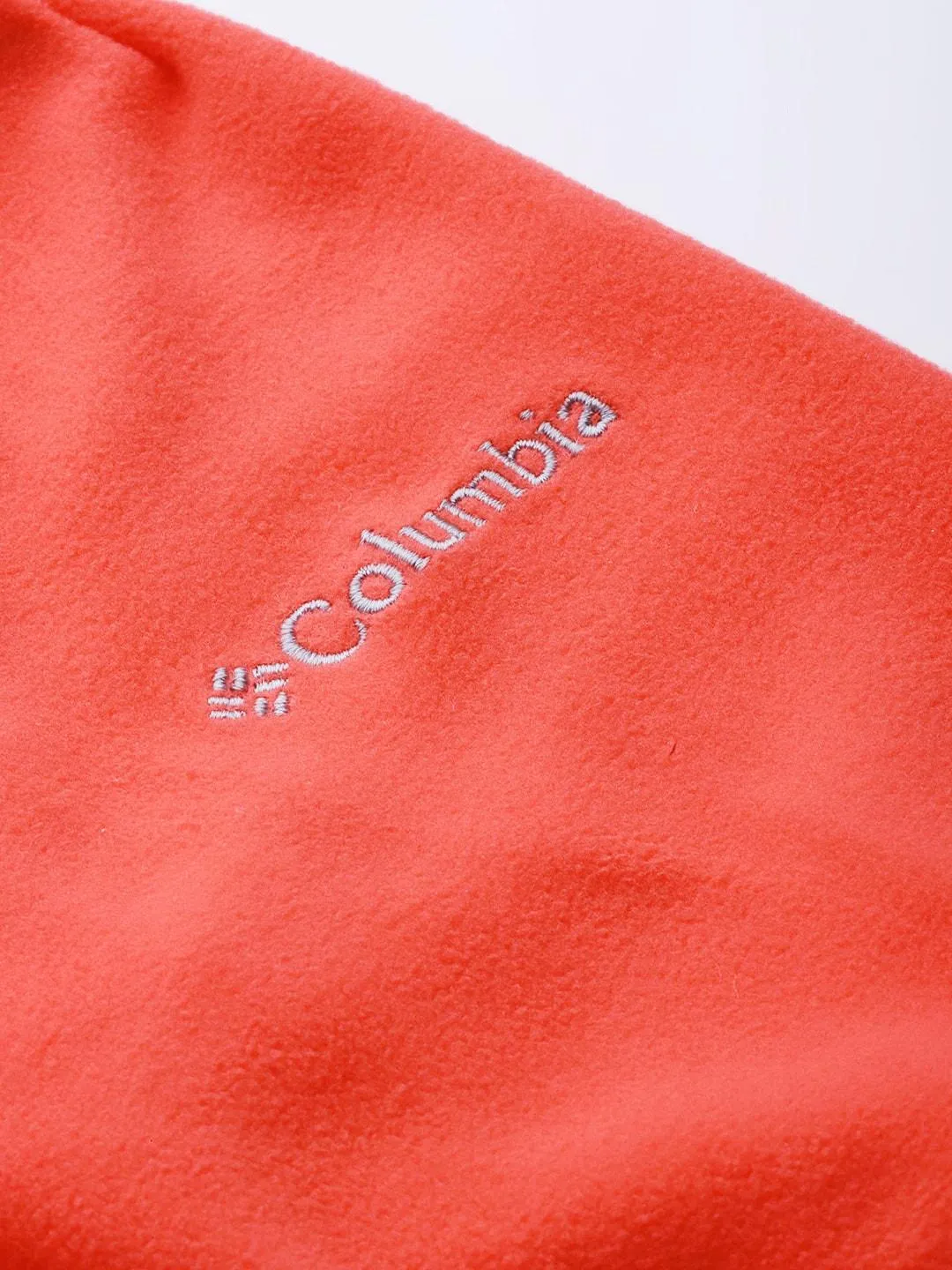 Columbia Women Red Glacial IV Half Zip Fleece