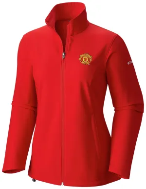 Columbia Women Red Kruser Ridge Softshell