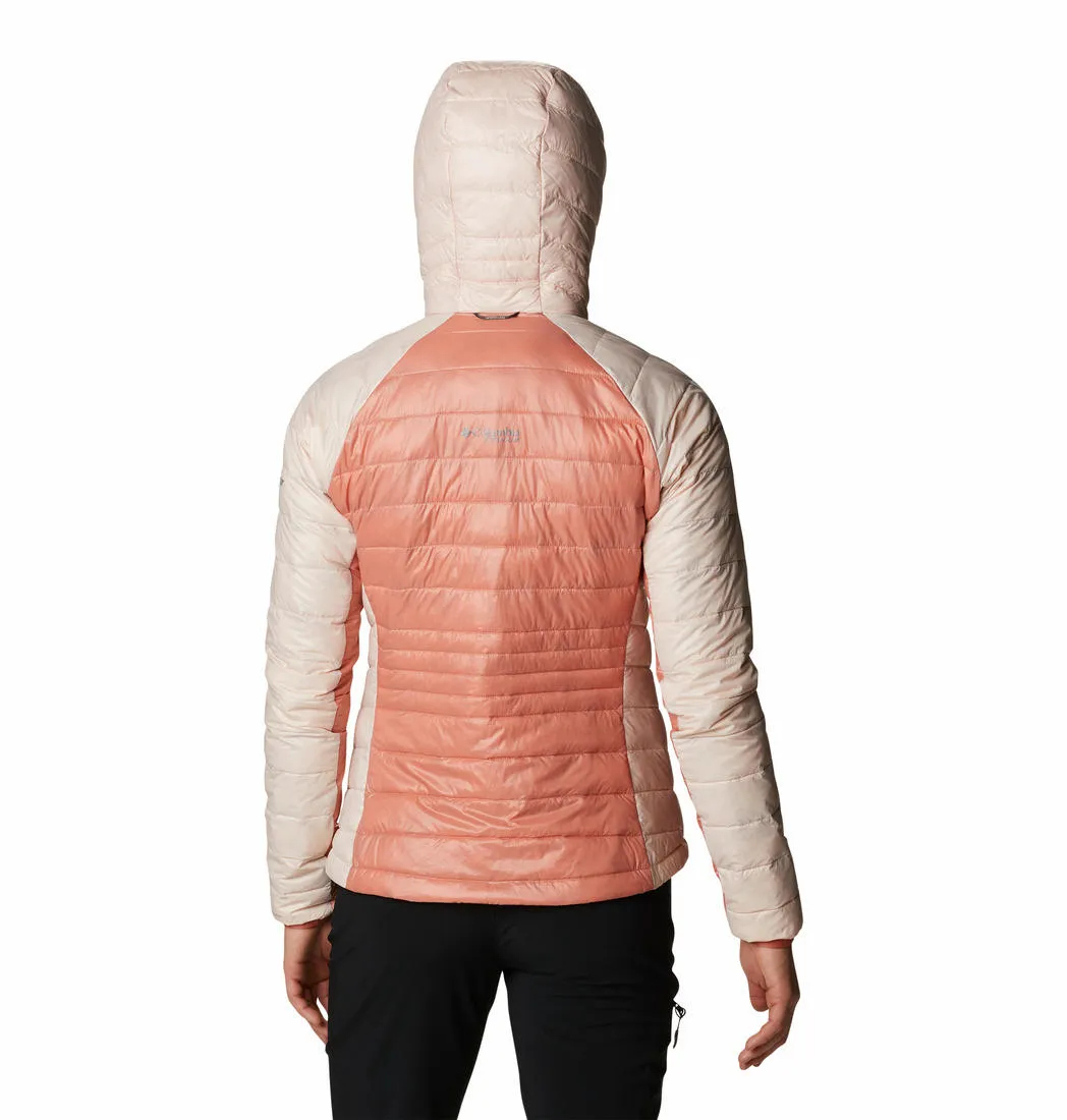 Columbia Women Red Omni-Heat Infinity Platinum Peak Hooded Jacket