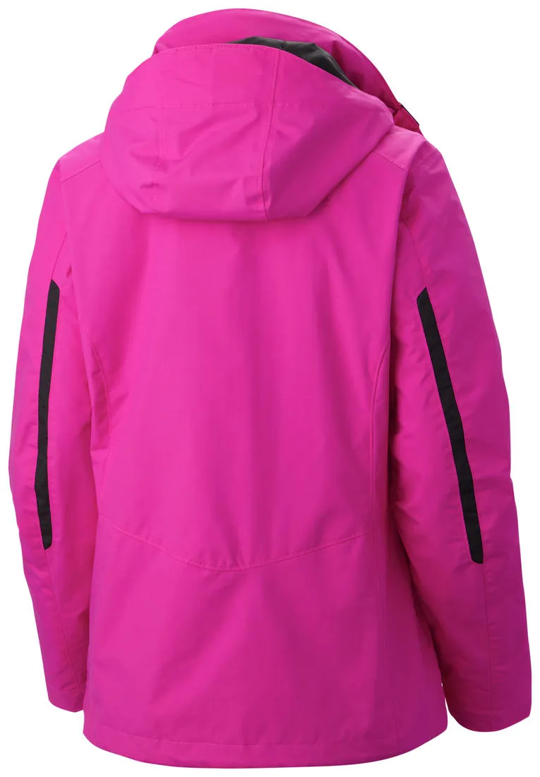 Columbia Women Red Omni-Heat Reflective Bugaboo Inetrchangeable Jacket