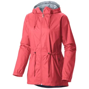 Columbia Women Red Omni-Tech Arcadia Waterproof Rain Jacket