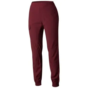Columbia Women Red Omni-Wick Silver Ridge Pull On Pant
