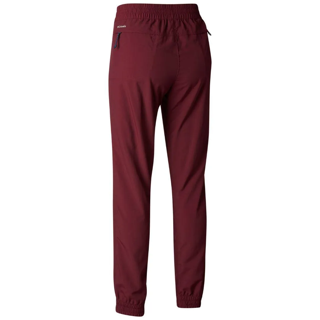 Columbia Women Red Omni-Wick Silver Ridge Pull On Pant