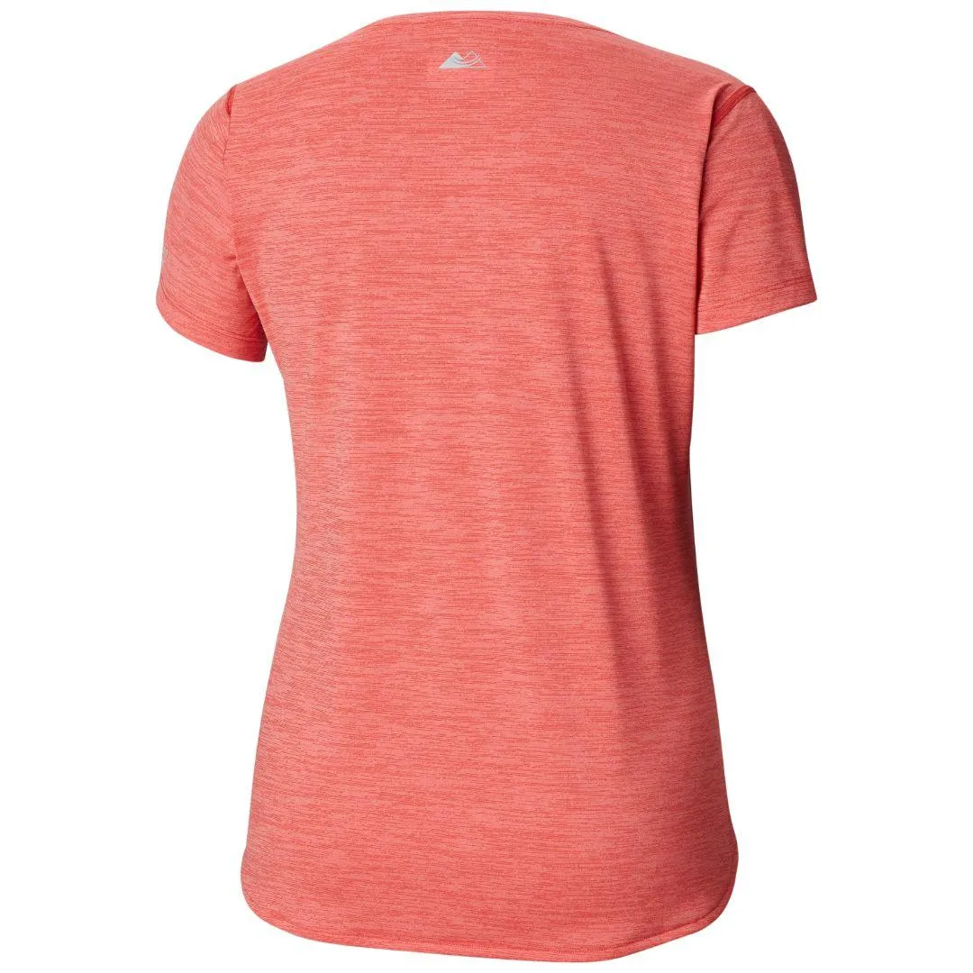 Columbia Women Red Omni-Wick Trinity Trail 2.0 Graphic Tshirt