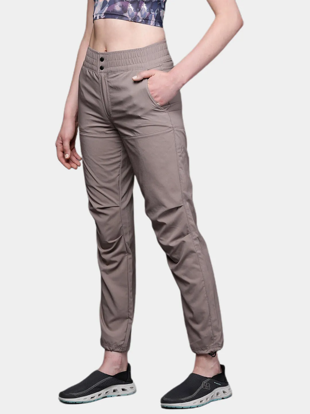 Columbia Women Red Omni-Wick W Coral Ridge Pant