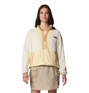 Columbia Women White Backbowl II Fleece Jacket