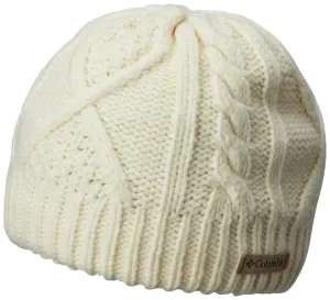 Columbia Women White Cabled Cutie Beanie