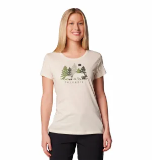 Columbia Women White Daisy DaysGraphic Tshirt