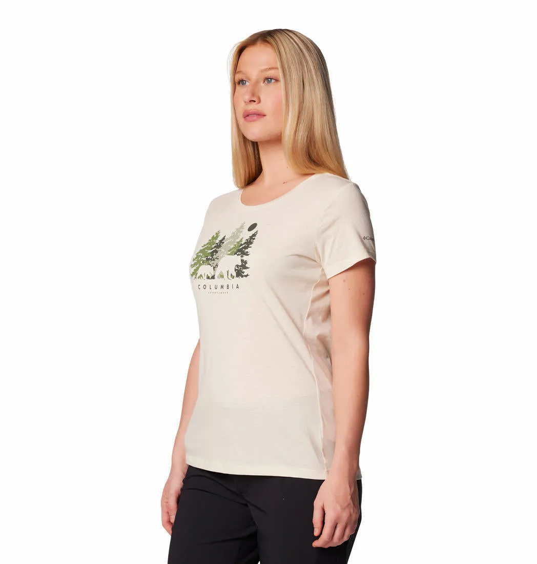 Columbia Women White Daisy DaysGraphic Tshirt