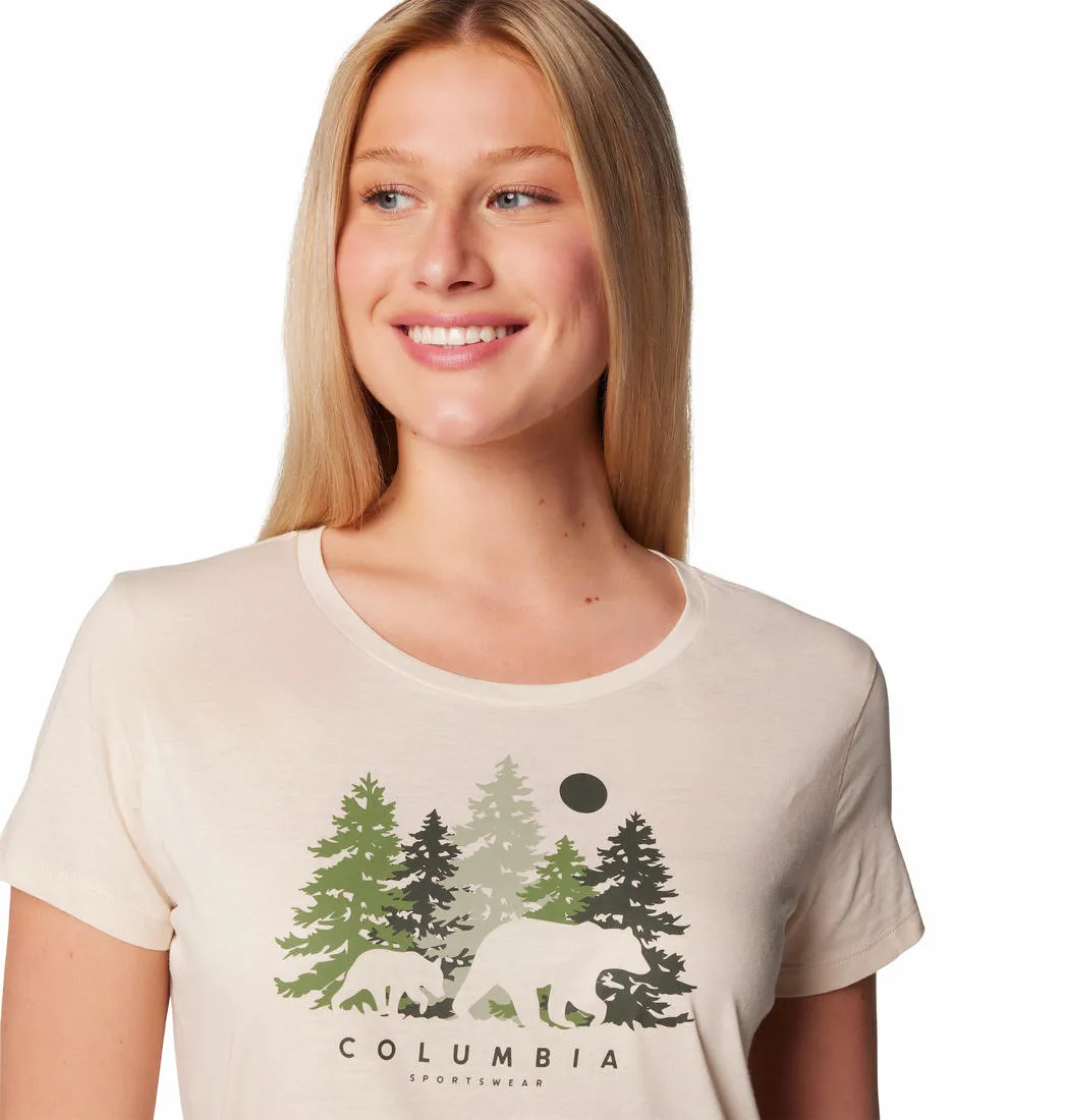 Columbia Women White Daisy DaysGraphic Tshirt