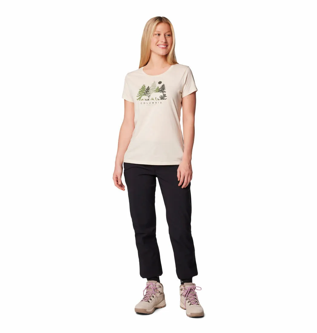 Columbia Women White Daisy DaysGraphic Tshirt