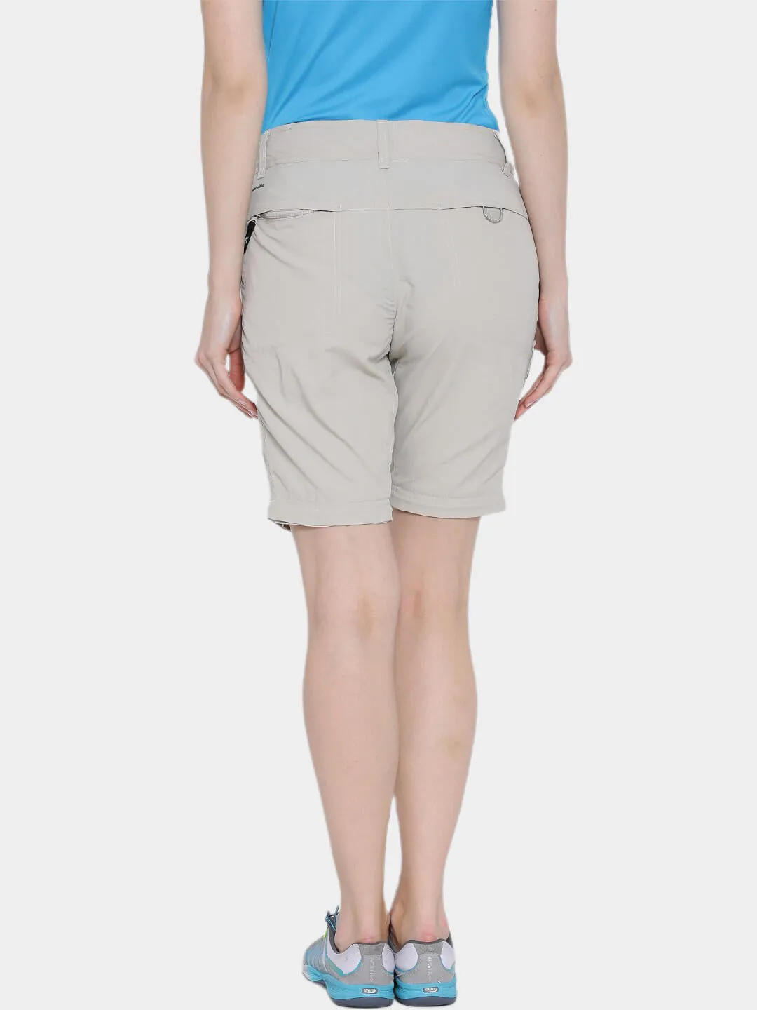 Columbia Women White Omni-Wick Silver Ridge Convertible Pant