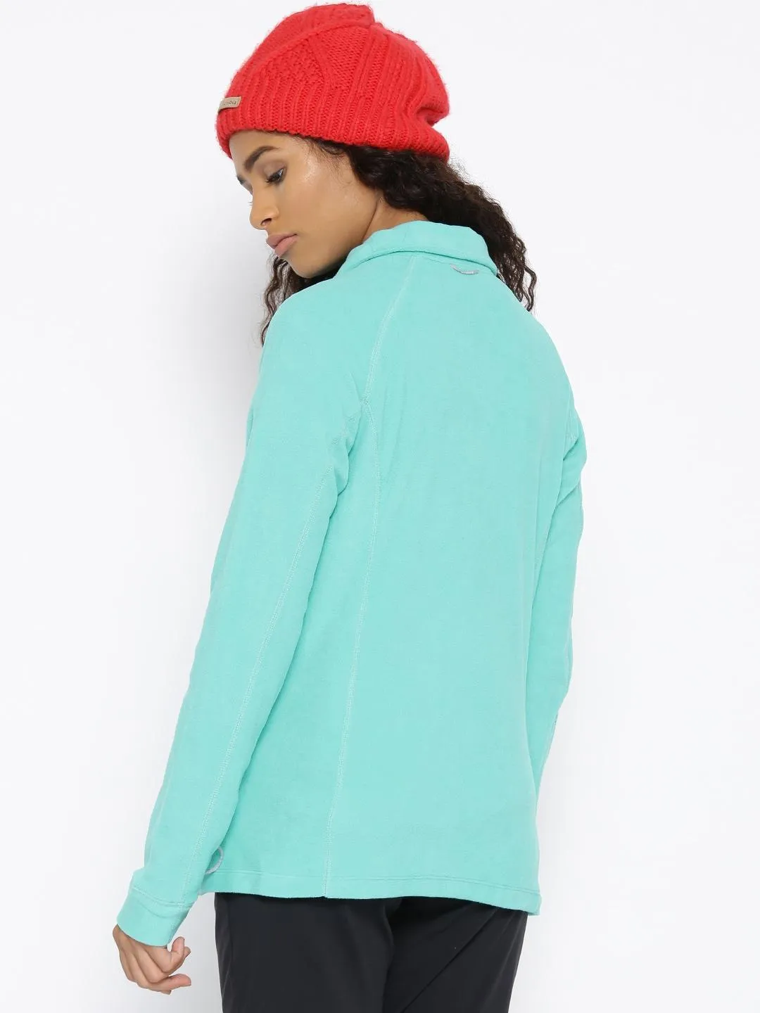Columbia Women Yellow Leadbetter Mountain Fleece Jacket