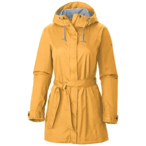 Columbia Women Yellow Omni-Shield Pardon My Trench Rain Waterproof Rain Jacket
