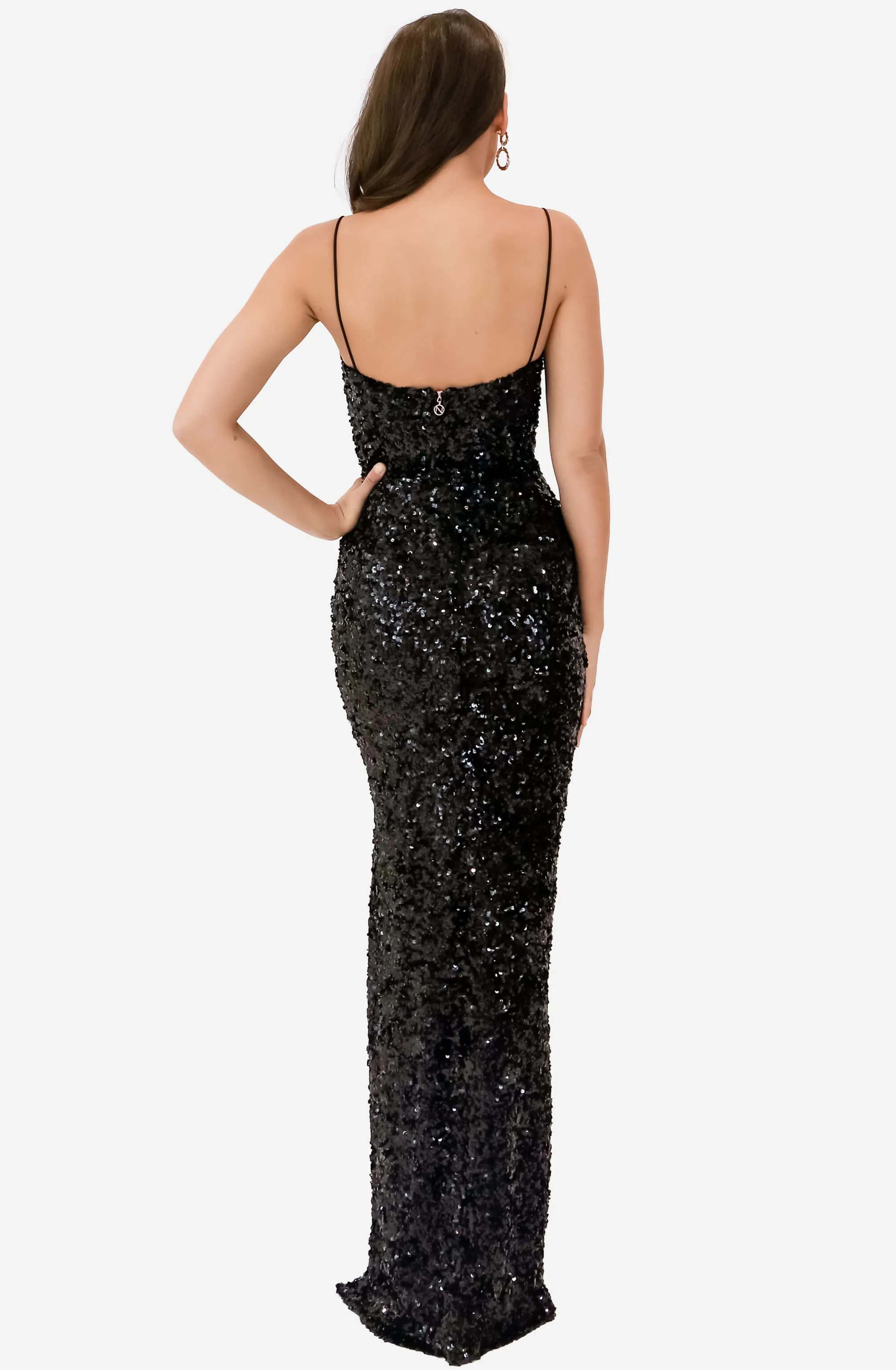 Confetti Black Gown by Nookie