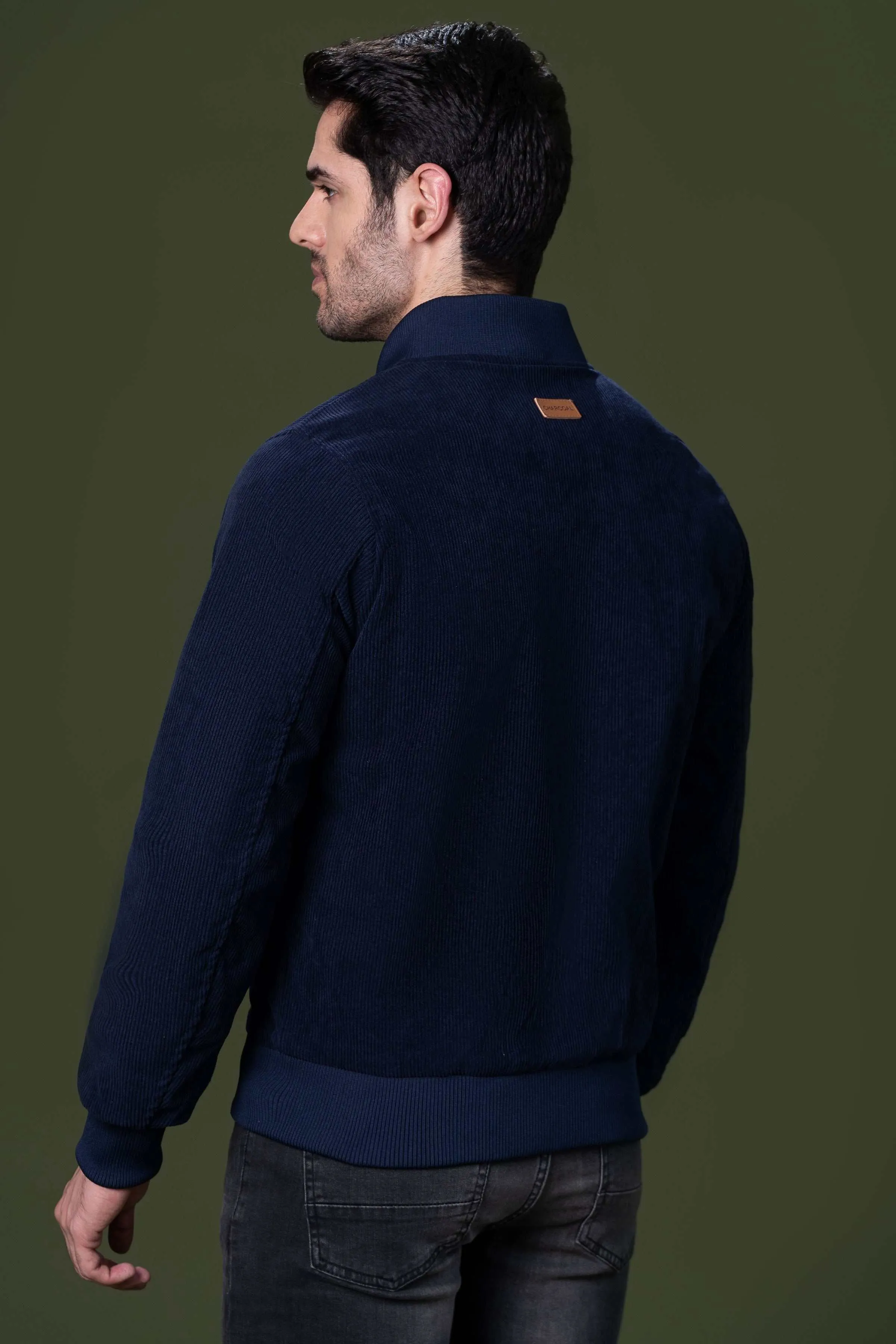 CORDUROY JACKET NAVY