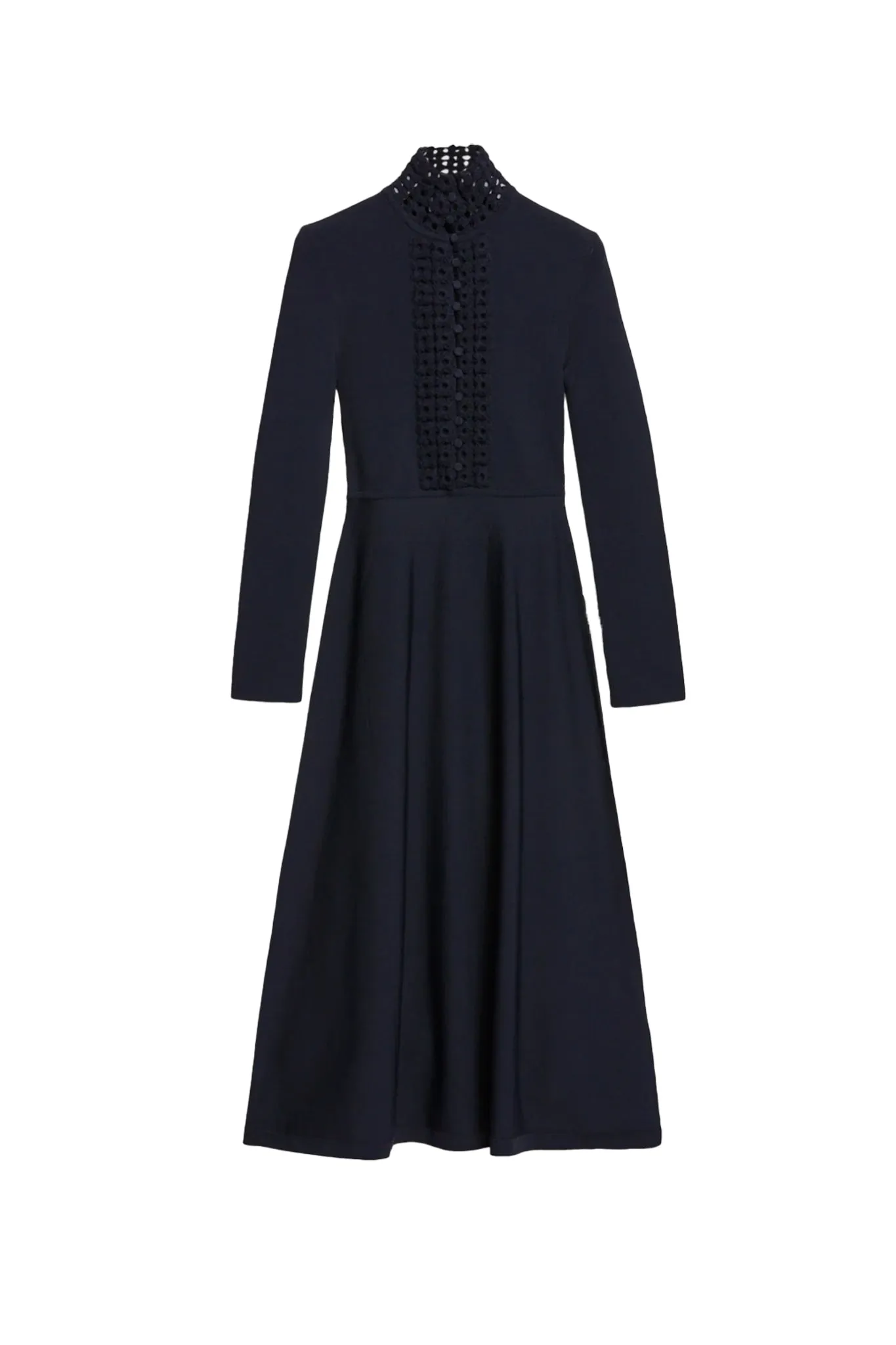 Crepe Knit Daisy Ls Dress by Scanlan Theodore