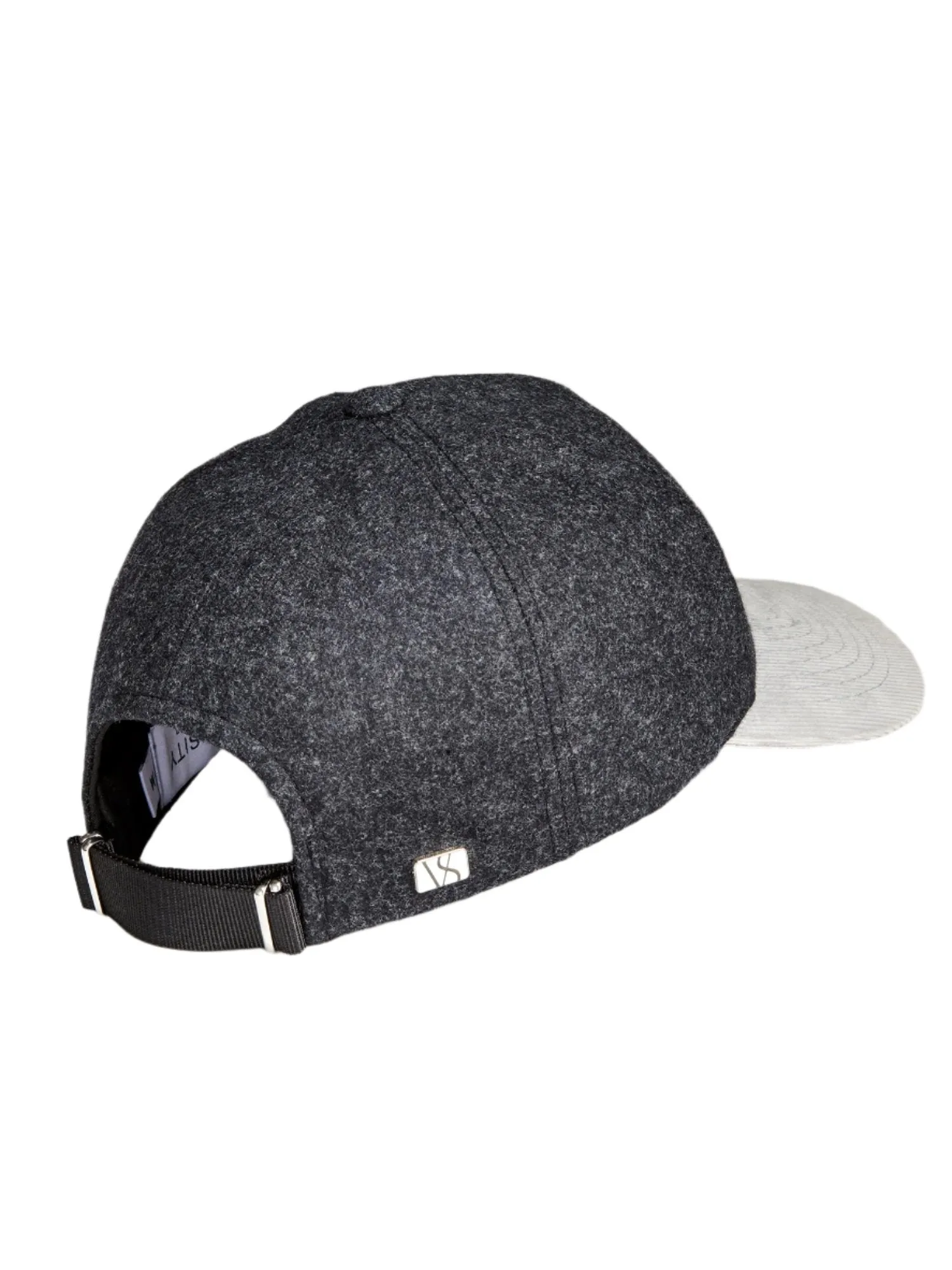 Cruz Dual Cashmere Wool Cap Charcoal
