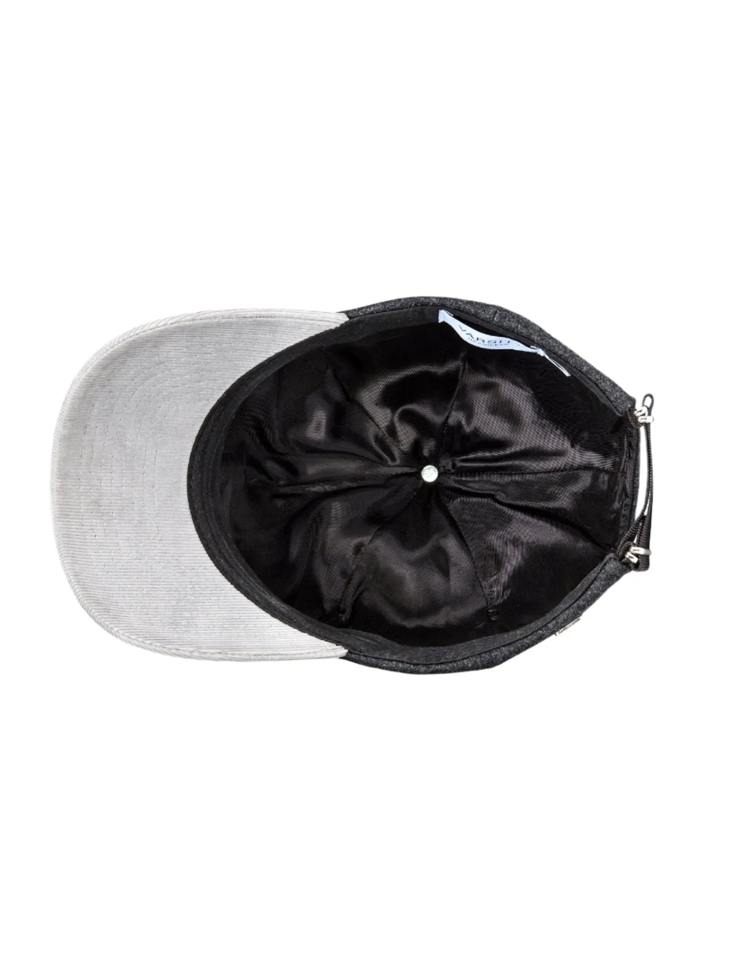 Cruz Dual Cashmere Wool Cap Charcoal