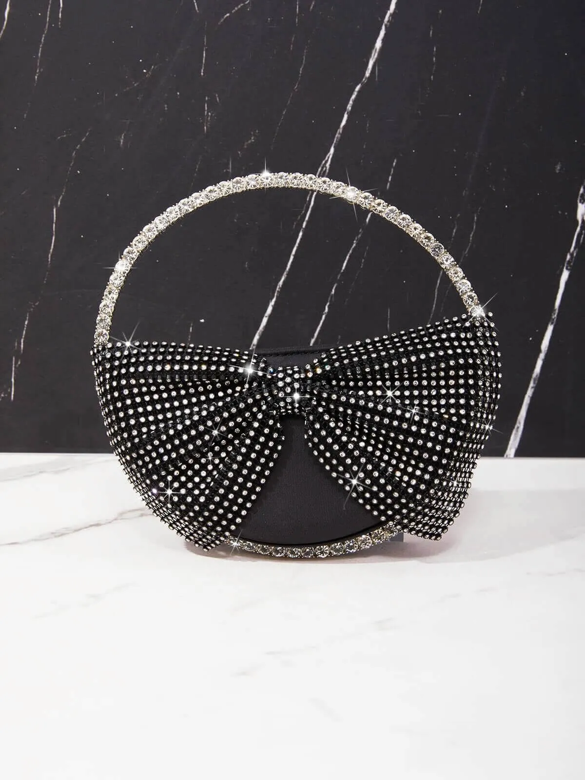 CRYSTAL BOW CLUTCH Gloria Lanvin