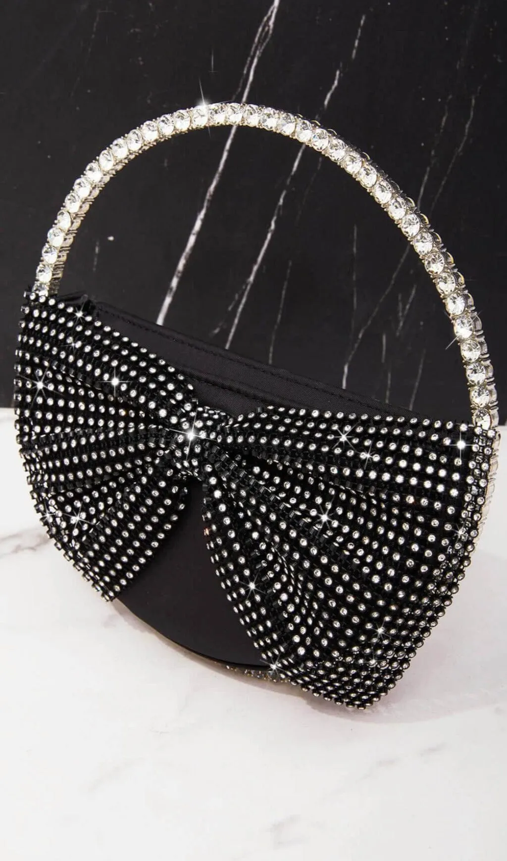 CRYSTAL BOW CLUTCH Gloria Lanvin