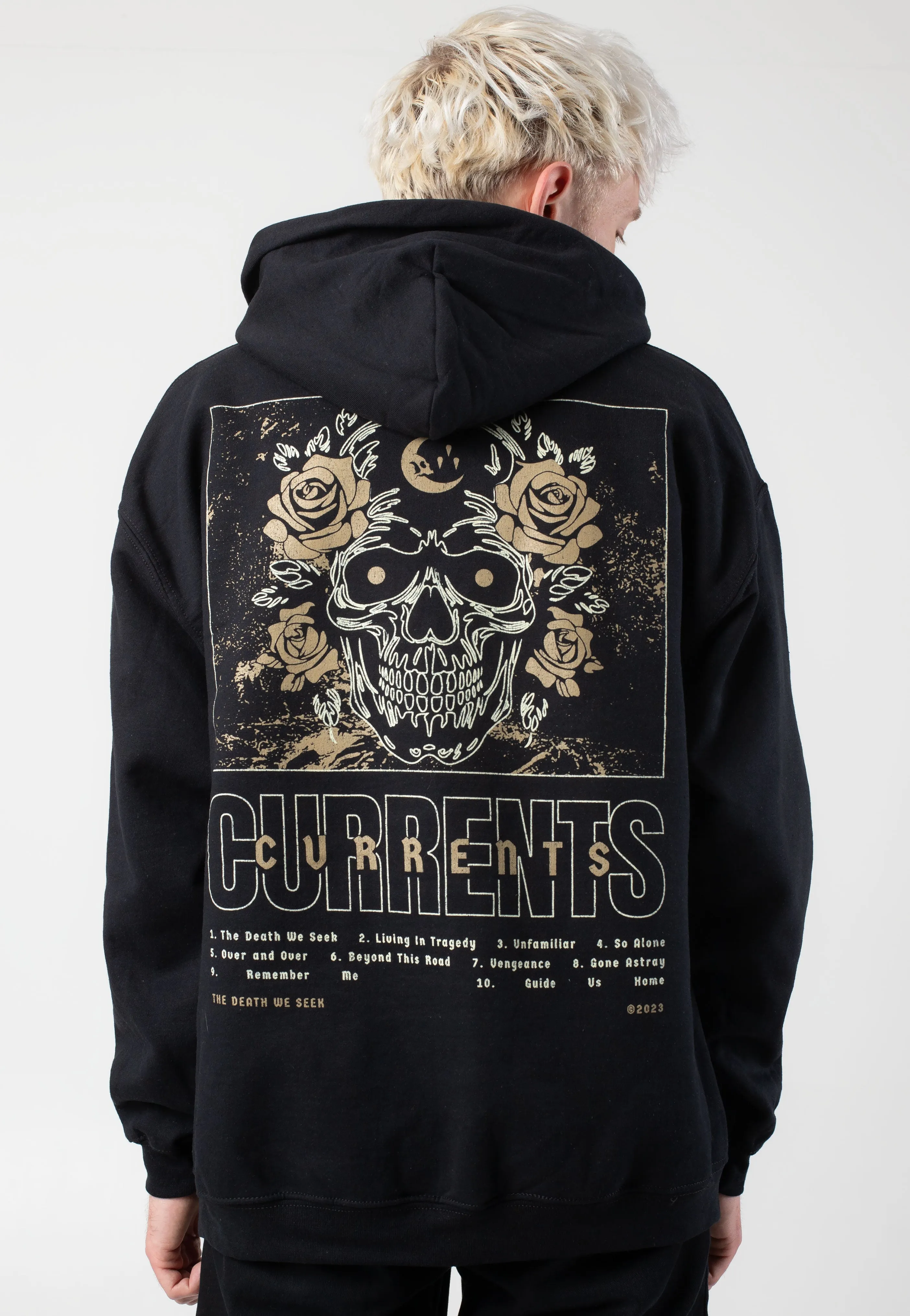 Currents - Skull & Rose - Hoodie