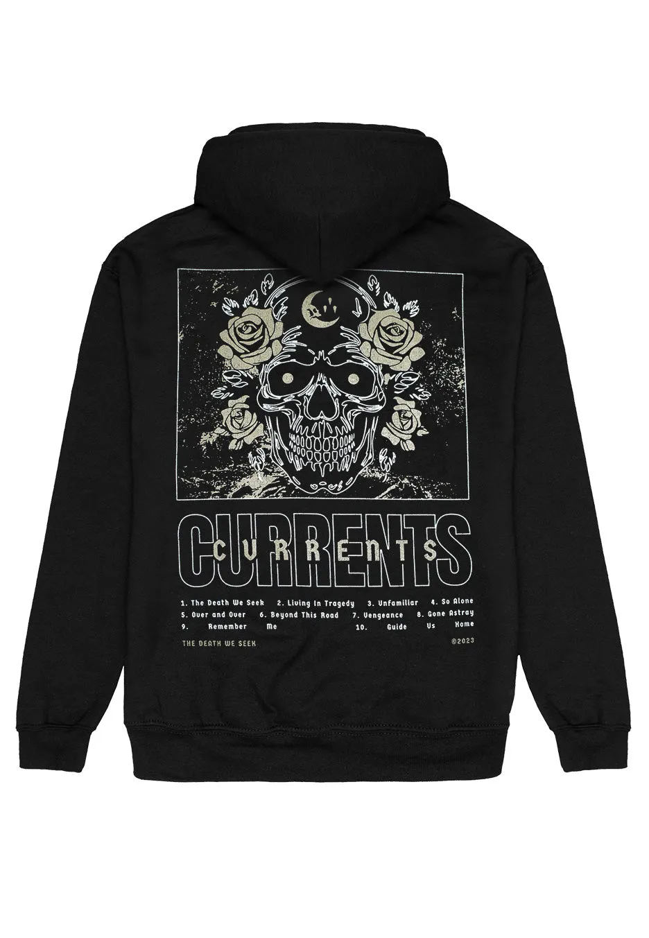 Currents - Skull & Rose - Hoodie