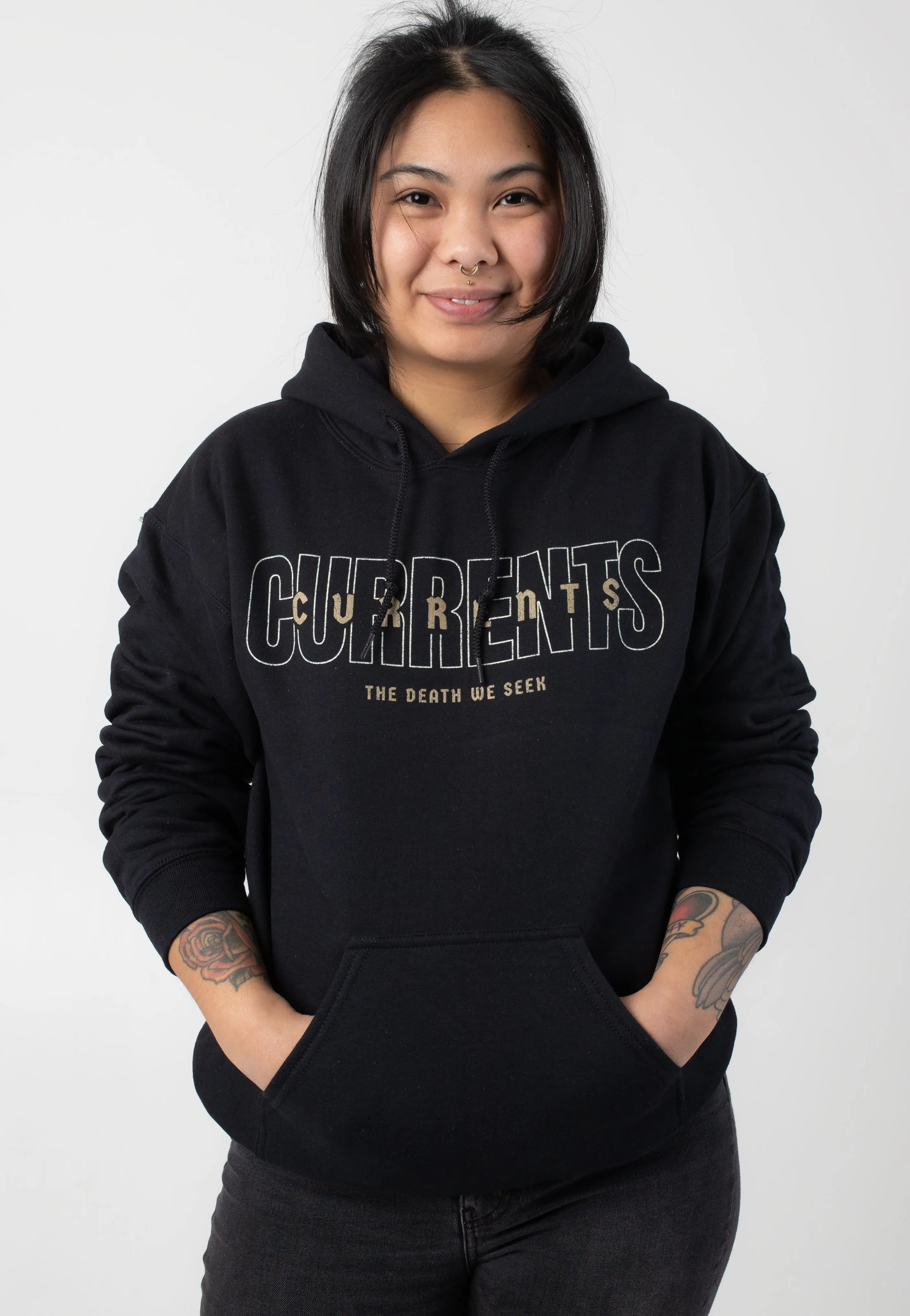 Currents - Skull & Rose - Hoodie