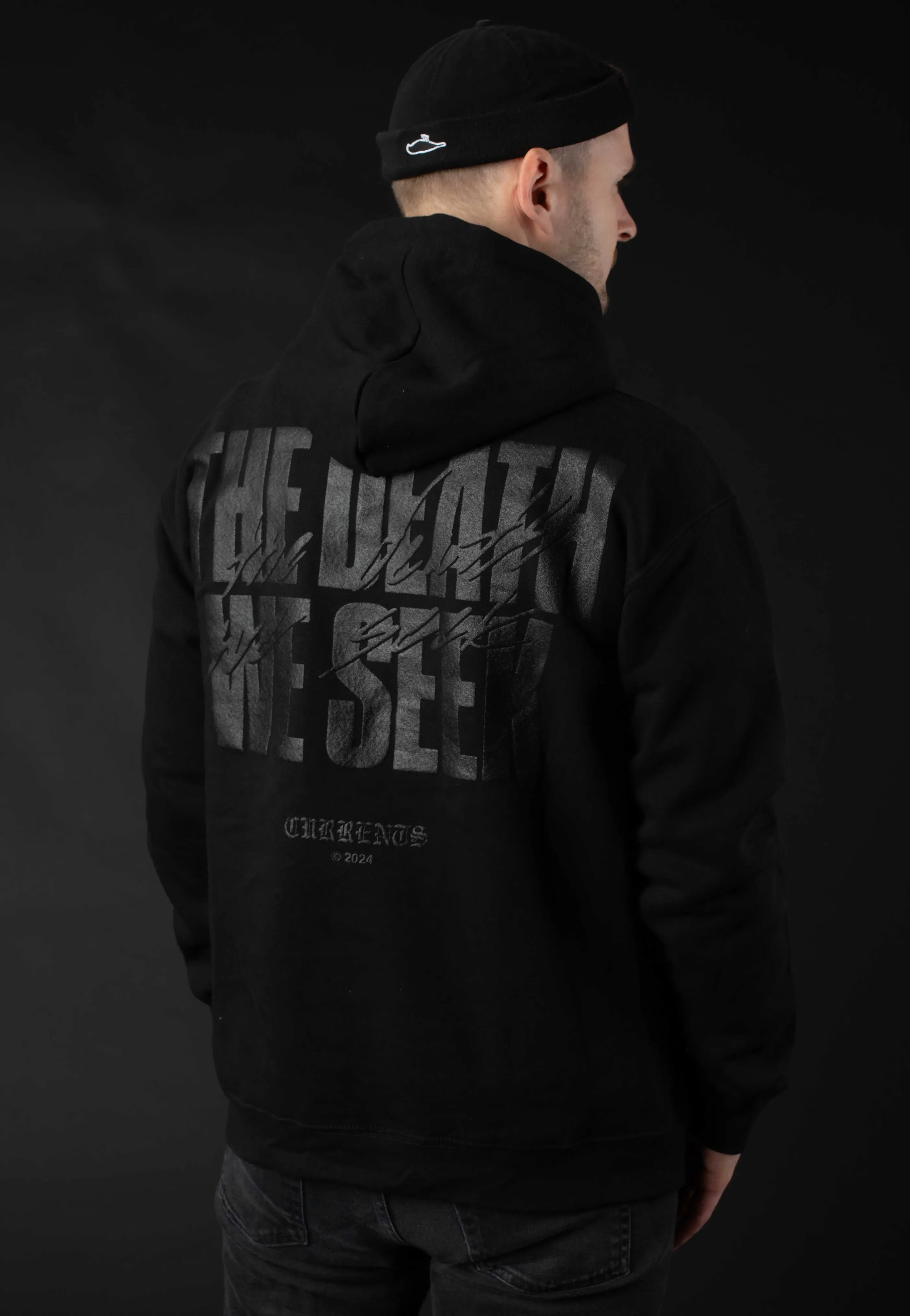 Currents - The Death We Seek Limited Black On Black - Hoodie