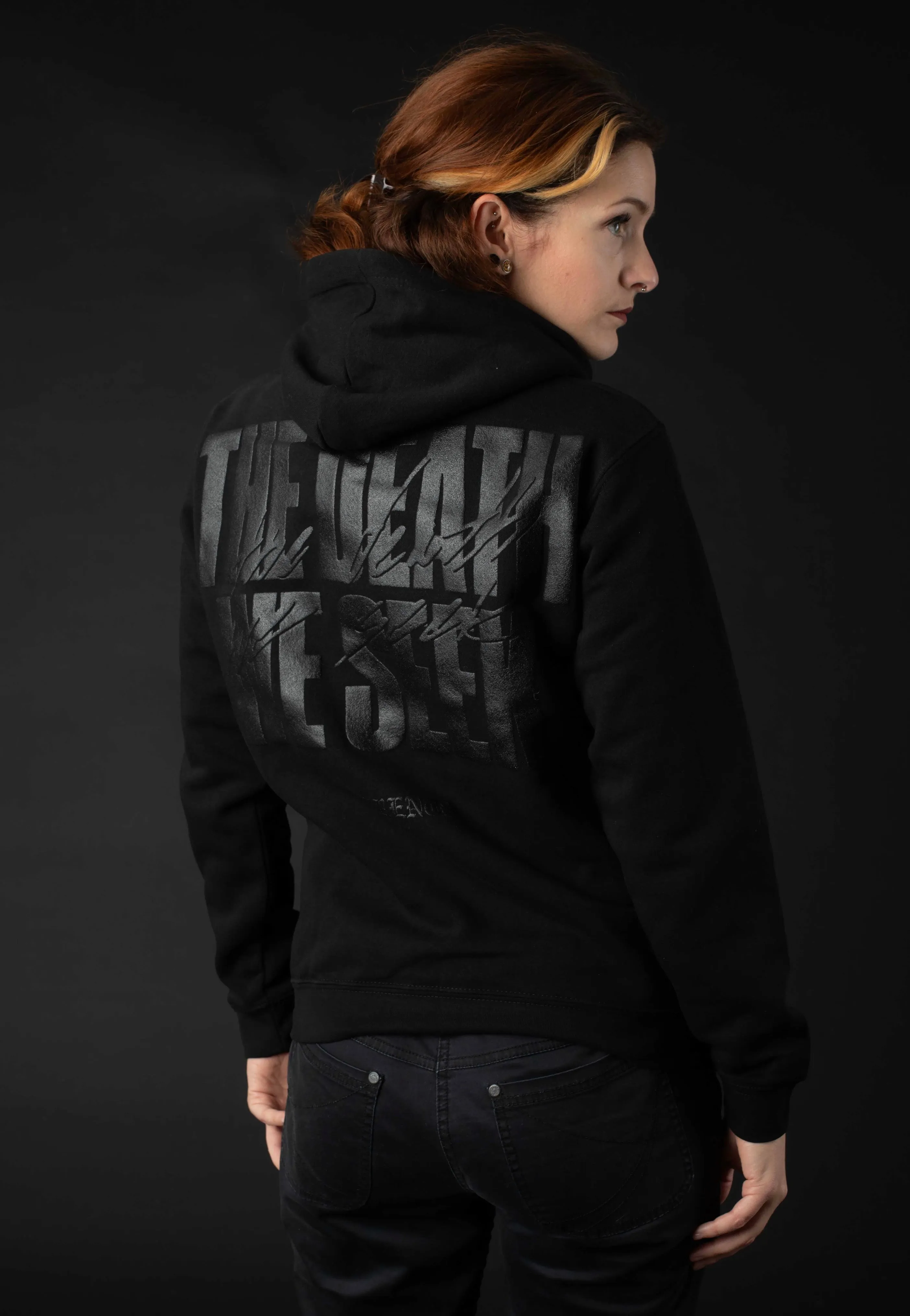 Currents - The Death We Seek Limited Black On Black - Hoodie