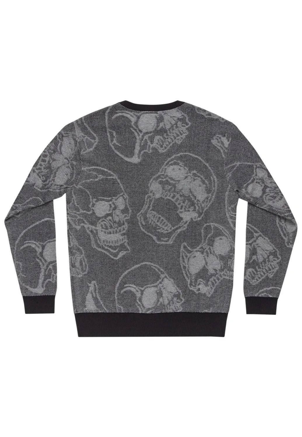 DC - Fracture Heather Skully Print - Sweater