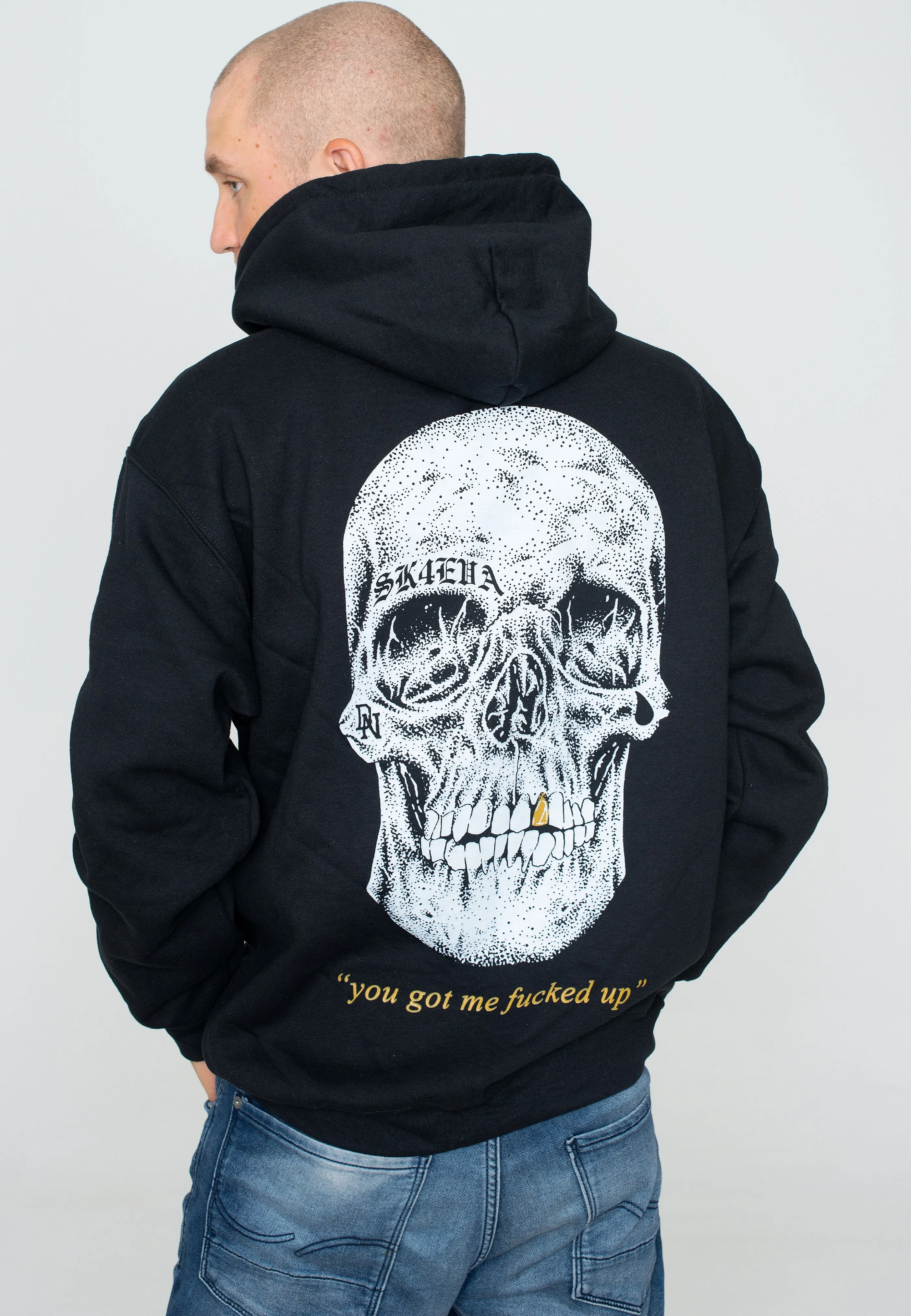 Deez Nuts - Golden Smile Skull - Hoodie