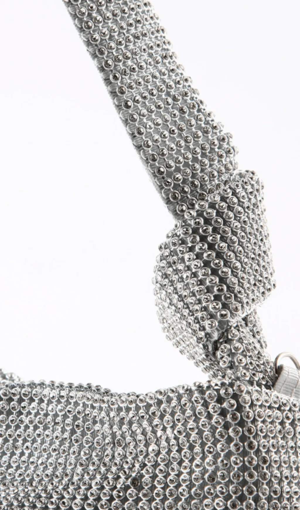 Diamond-studded dinner bag. Gloria Lanvin