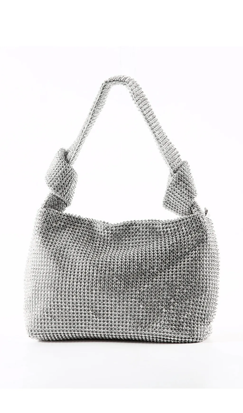 Diamond-studded dinner bag. Gloria Lanvin