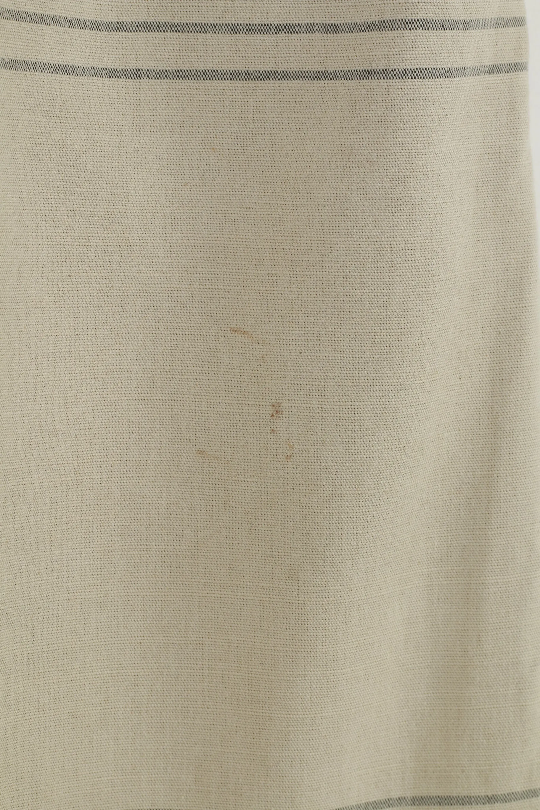 Diesel Industry Men 36 Trousers Cream Cotton Striped Buttons Top