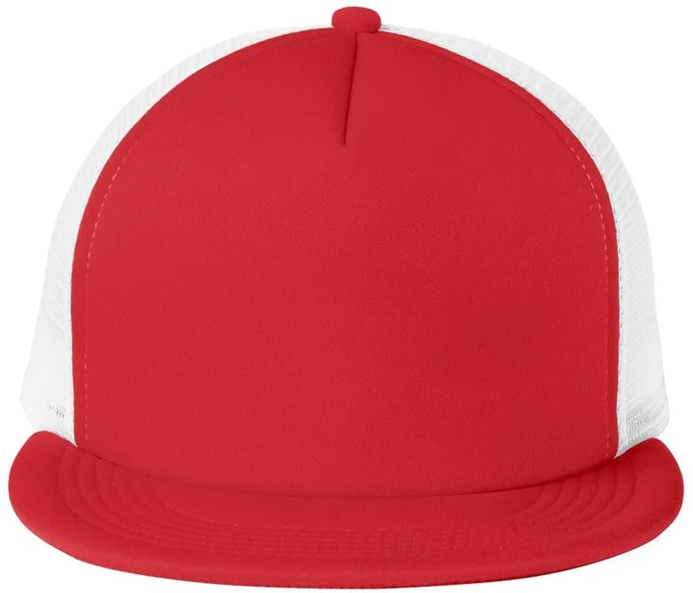 District Flat Bill Snapback Trucker Cap