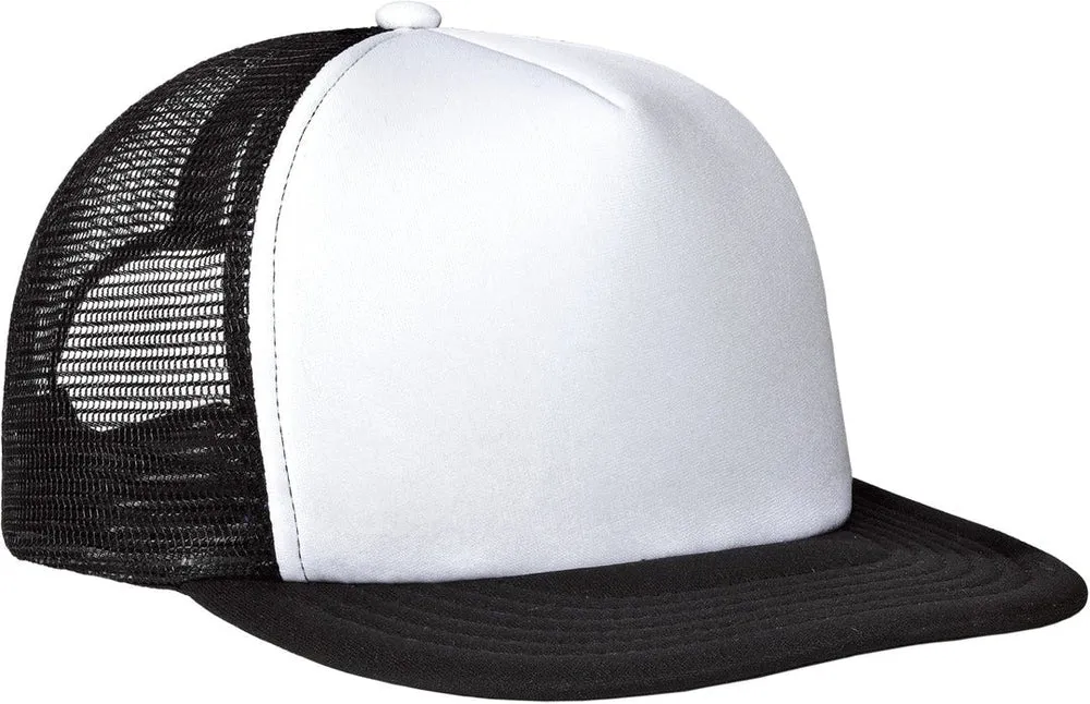 District Flat Bill Snapback Trucker Cap