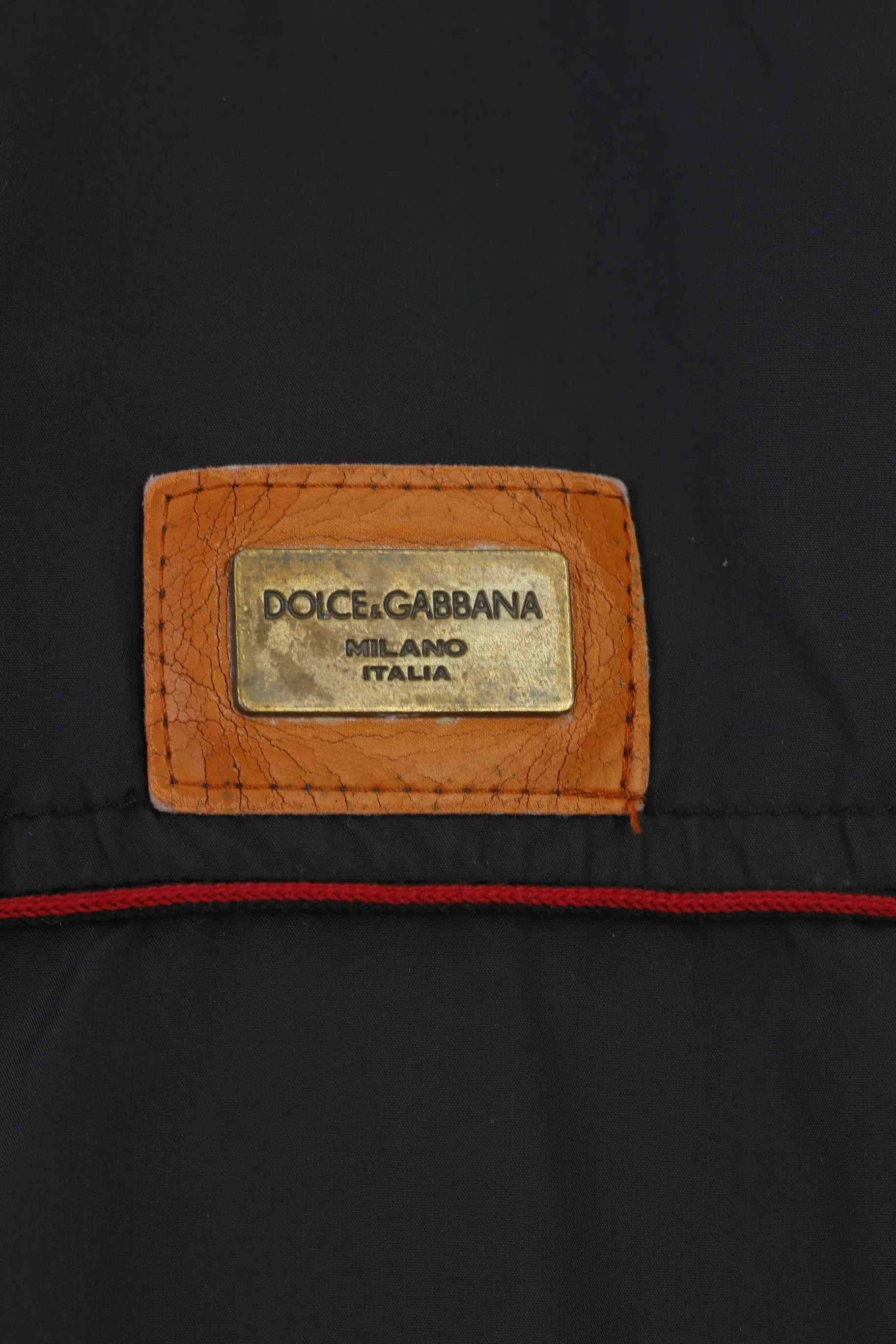 Dolce Gabbana Men L S Jacket Navy Full Zipper Hidden Hood IT.IT Vintage Top