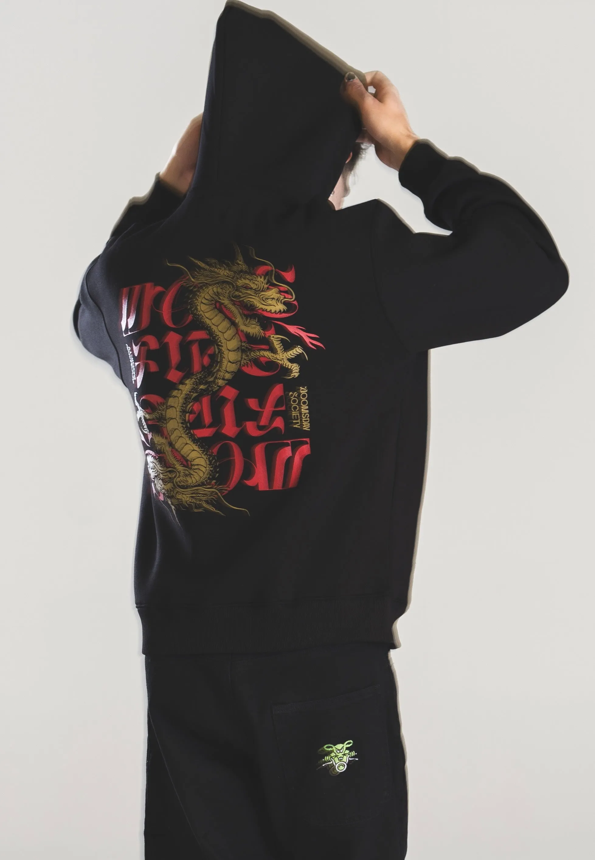 Doomsday Society - More Fire Black - Hoodie